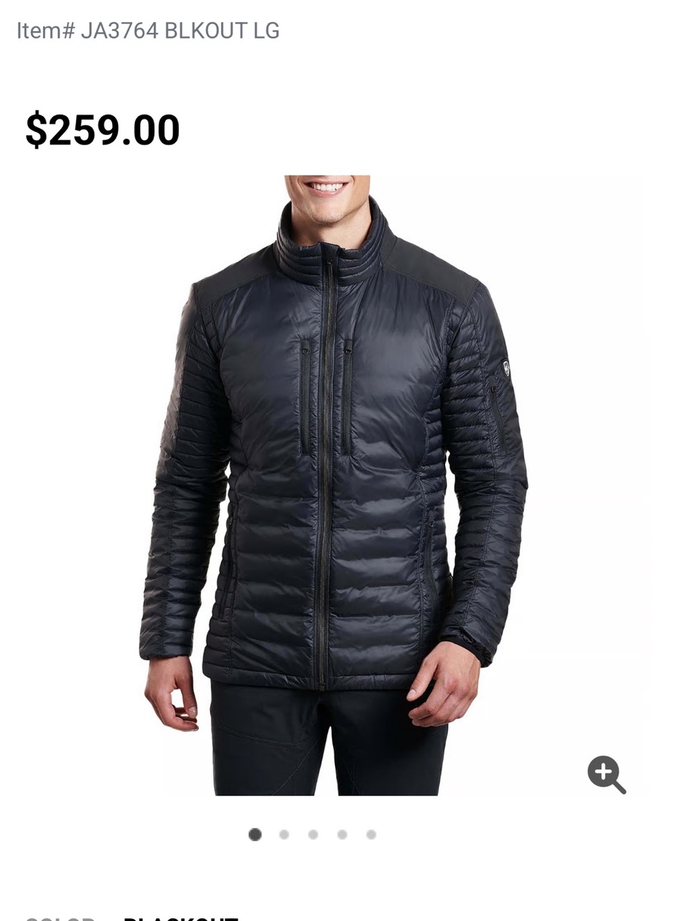 Kuhl Men’s Spyfire Jacket size large